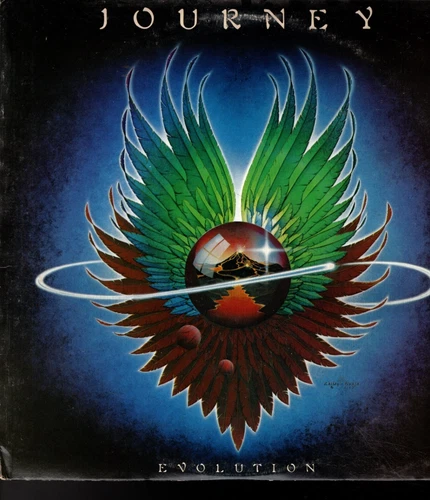 JOURNEY on LP  " EVOLUTION " rock