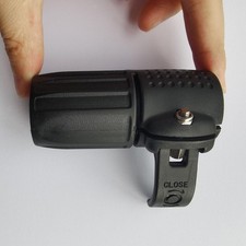 Portable Paddle Clamp 26mm Adjustable Shaft Lock Accessory Black PVC for Kayak