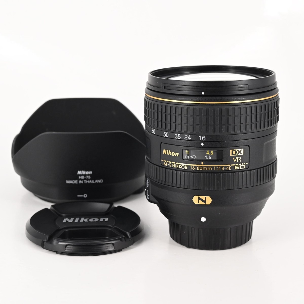 Nikon Nikkor AF-S 16-80mm f2.8-4.0 E ED DX VR Lens #625 | eBay