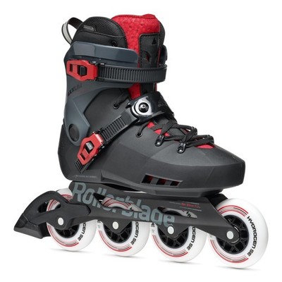 Rollerblade Maxxum XT Men's Adult Urban Inline Skate, Black and Red, Performa...