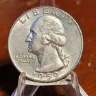 1959 D Washington Quarter BU 90% Silver 25c US Coin