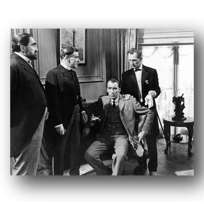 Francis De Wolff, Andre Morell, Christopher Lee, Vincent Price Photo 8x10 1959