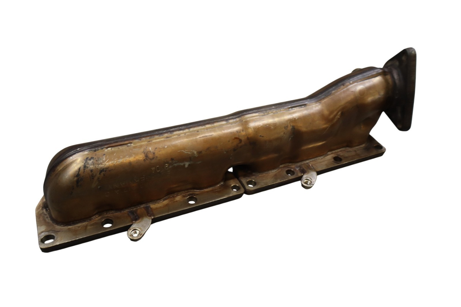 03-08 Bentley Continental GT Left Side Turbo Exhaust Manifold 07C253017AC Oem