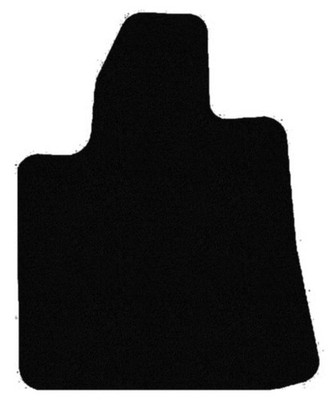 Velour FAHRER Fußmatten für Toyota Tundra II 2007-2021, Schwarz x14 Rand