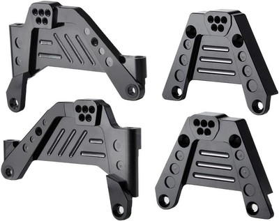 Aluminum RC Stoßdämpfer Halter,Front/Rear Shock Tower Hoops for AXIAL SCX10 III 