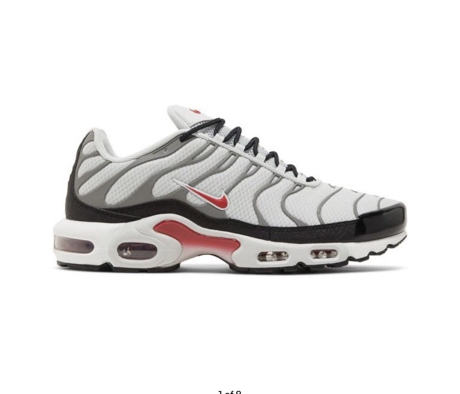 Nike Air Max Plus Photon Dust Particle Grey Sneakers DM0032-002 Men’s Size 8 - Image 3 of 4