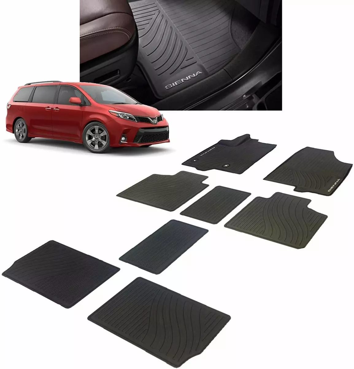 Toyota sienna floor mats 2020 deals