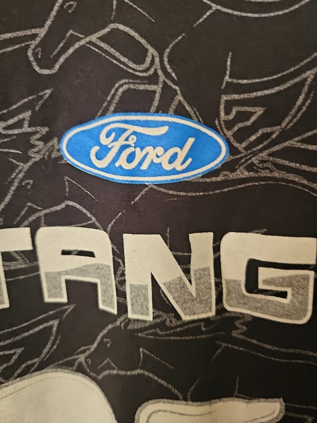 PONY T shirt uomo Ford MUSTANG di JH Design con licenza ufficiale taglia large