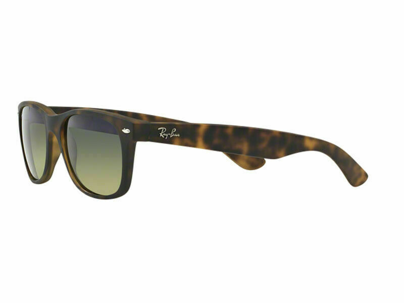 Ray-Ban New Wayfarer Classic Matte Havana Polarized Gradient 52 mm