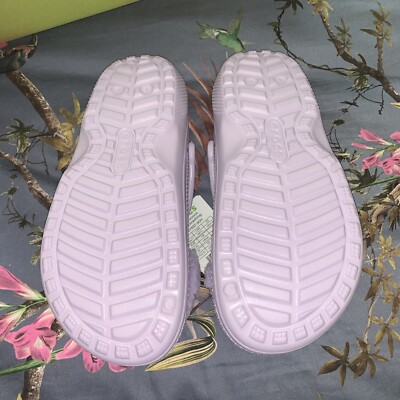 Lazy Oaf X Crocs Women's Size 11/M9 Purple Three-Eyed Teddy Lined