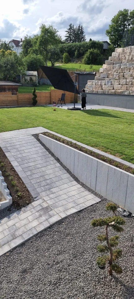 Bergama Grau Granit Randsteine, Kantensteine, Bordsteine & Blockstufen - Bild 4 von 4