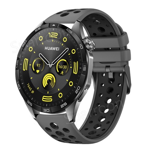 22mm Silicone Sport Strap For Samsung Galaxy Watch 3 45mm/46mm Watch Band - Picture 62 of 564