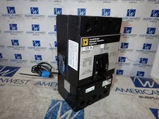 Square D KAP361251021 3 Pole 125 Amp 600v Breaker Tested 120V Shunt Trip -TESTED