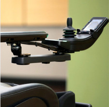 Permobil Slimline Retractable Joystick Mount