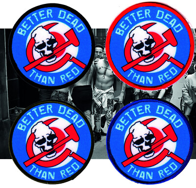 BETTER DEAD...''Aufnäher''Oi!/SKIN/WAY OF LIFE/PATCH/Oi!/PUNK/PATRIOT/ANTI COMMIE