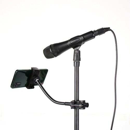 Portable Mic Stand Phone Holder Music Mic Stand Clip Clamp Mic Stand Clip Clamp - Picture 19 of 19