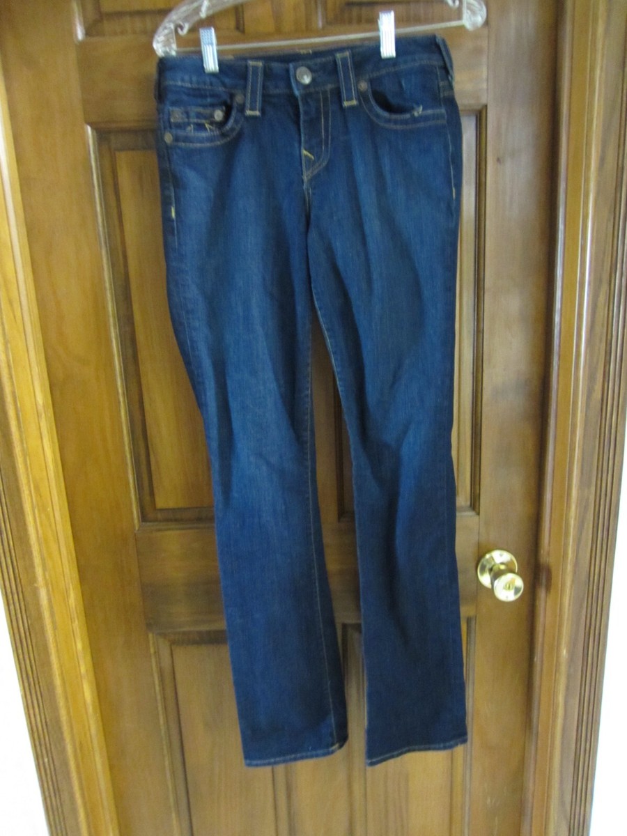 Originals by True Religion Dark Wash Stretch Avery Straight Jeans