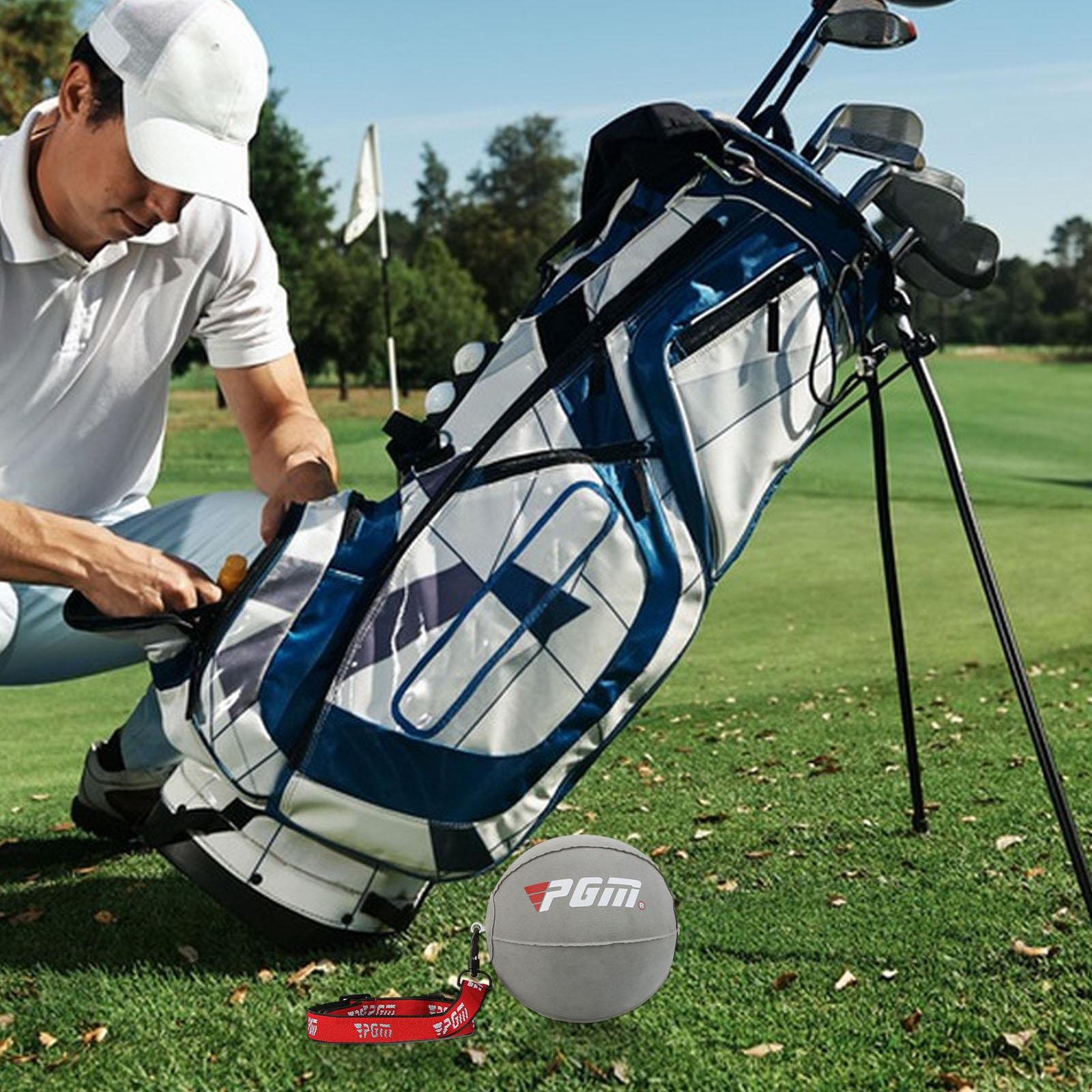 Smart Impact Ball Golf Swing Trainer Aid Practice Posture Correction