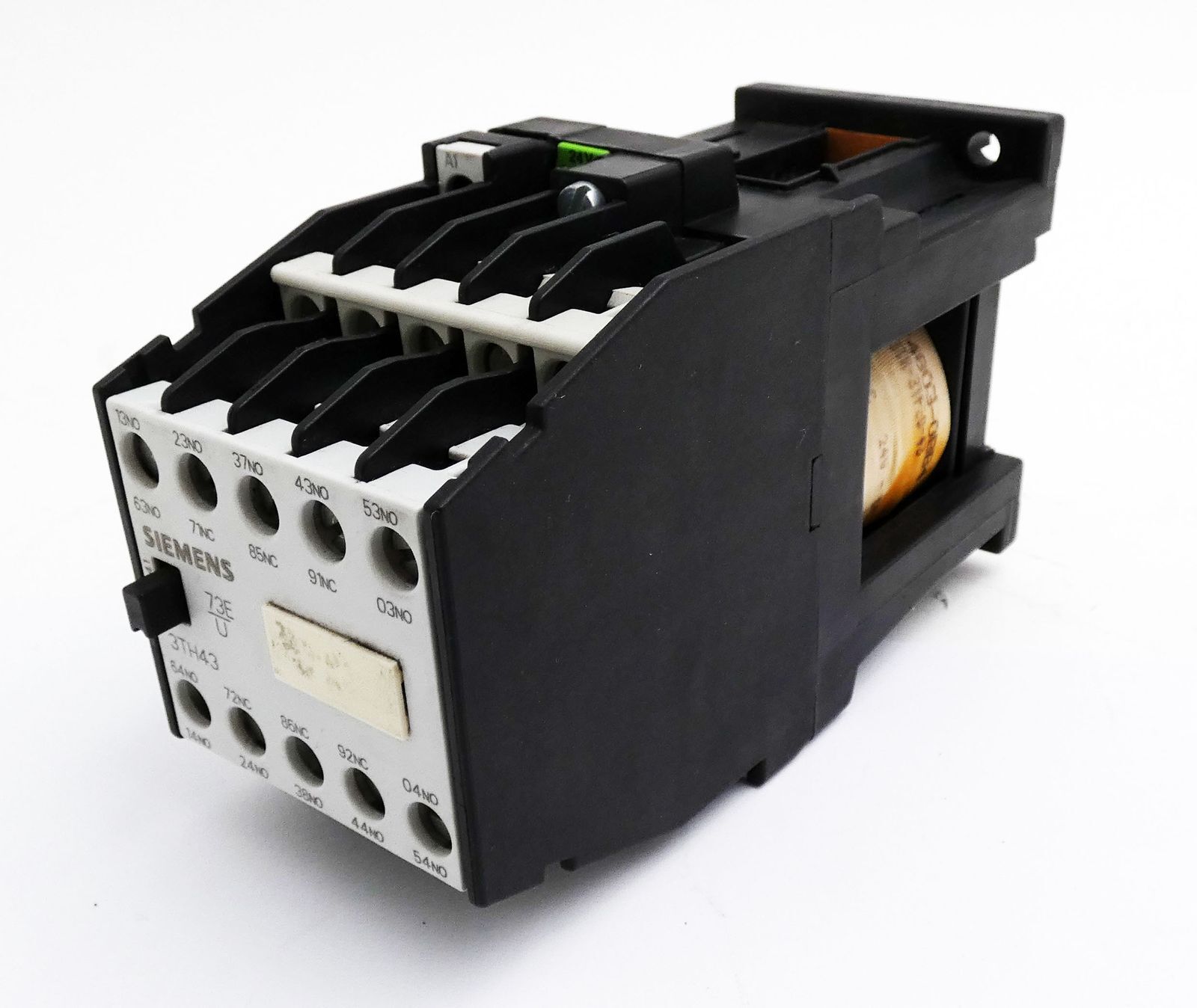 Siemens 3TH4346-0B 7S + 3Ö/7NO + 3NC auxiliary contactor -used-