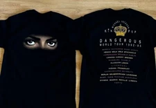 Michael Jackson Dangerous World Tour 1992-93 Unisex T-Shirt.