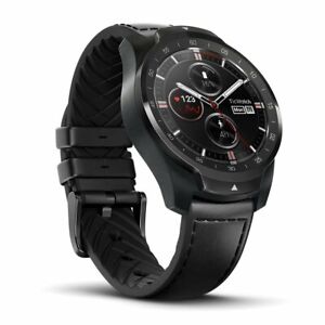 TicWatch Pro Smart Watch Layered Display NFC Payment Google Assistant Black