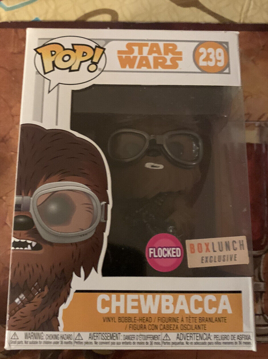 kapitalisme Vrijwillig Bewolkt Funko Pop 239 Chewbacca Flocked Boxlunch Exclusive Star Wars | eBay