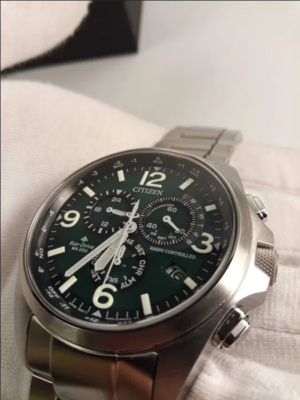 Citizen CB5921-59X Promaster Land Green Dial Eco-Drive Sapphire