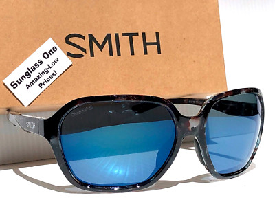 Smith Optics WHITNEY Sky Tortoise ChromaPop POLARIZED Blue Mirror Sunglass