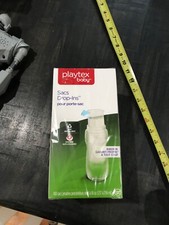 Playtex Baby Nurser Drop-Ins Baby Bottle Liners 8-10 oz 100 count SEALED