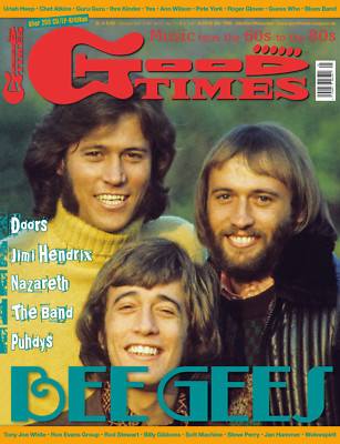 GoodTimes 5-2018 Bee Gees, Doors, Jimi Hendrix, Nazareth, The Band, Puhdys, Yes