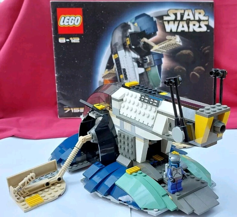 Old Jango Fett Lego Set LEGO 7153 STAR WARS Jango Fetts Slave
