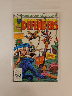 The Defenders #115 1983 Marvel Comics J.M. DeMatteis Don Perlin Cover