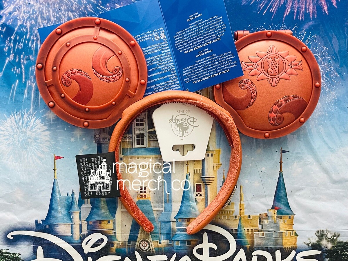Disney 100 YR 20,000 Leagues Under Sea Mickey Mouse “Limited Edition”Headband Atlantis Kida Mouse Ears - Minnie, Milo, ,journey, , Mouse  main image 3