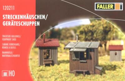 Faller 120211 Spur H0 - Streckenhäuschen- / Geräteschuppen NEU und OVP