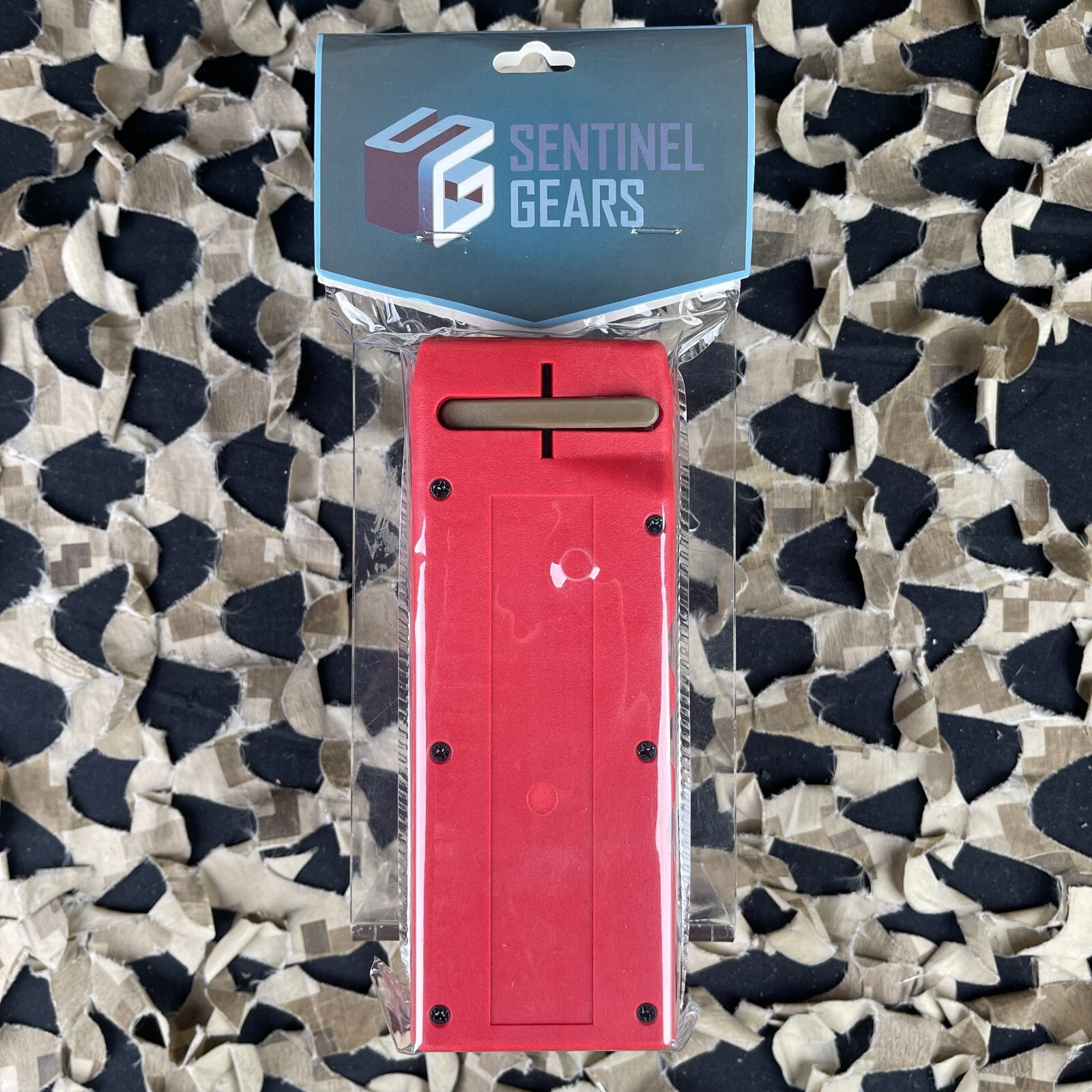 NEW Sentinel Gear 1500 Round Side Winding Airsoft Speed Loader - Red | eBay
