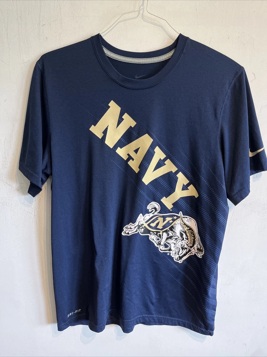 Nike us navy store shirt