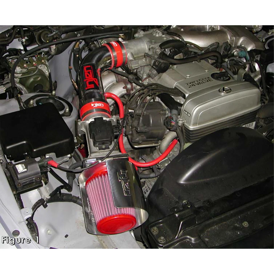 Entrada de aire frío Ram corta Injen IS2083P para 92-95 Lexus GS300 SC300 / Supra 3,0 L Foto 3 de 4