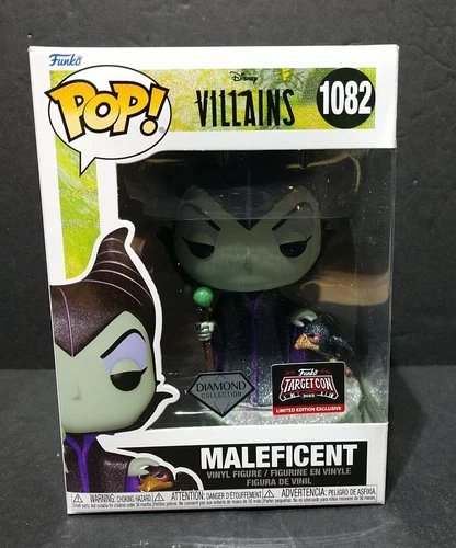 Funko Pop! Disney Villains Maleficent Diamond Collection #1082 TargetCon 2023