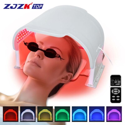 Medical Grade LED Facial Mask 7 In 1 Colors for Collagen & Wrinkle Reduction