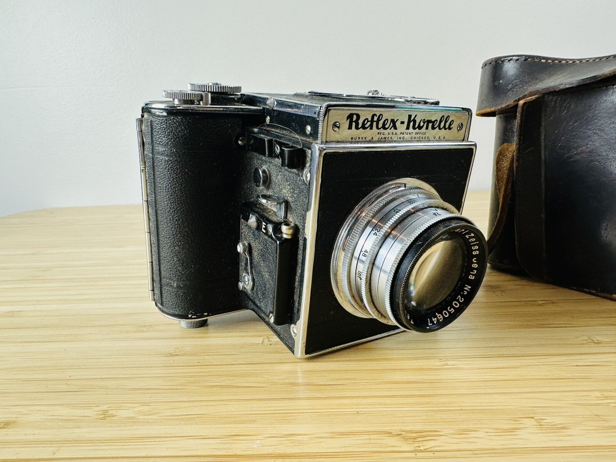 Reflex Korelle Camera With Leather Case AS-IS UNTESTED | eBay