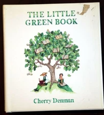 THE LITTLE GREEN BOOK by Cherry Denman 1990 First Edition HC/DJ Environment