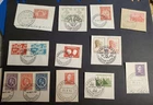 Denmark, nice lot of all different old FDC's on cuts