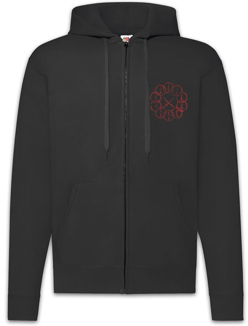 Mandarin Vintage Logo II Zipper Hoodie Iron Tony Avengers Sign Man Stark 3