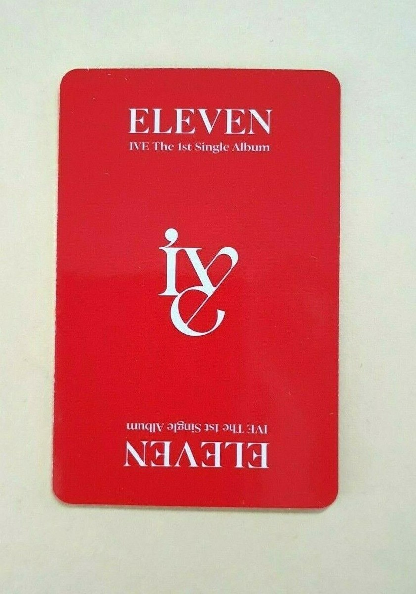 K-POP IVE 1st Single Album Eleven Official Photocard - Wonyoung
