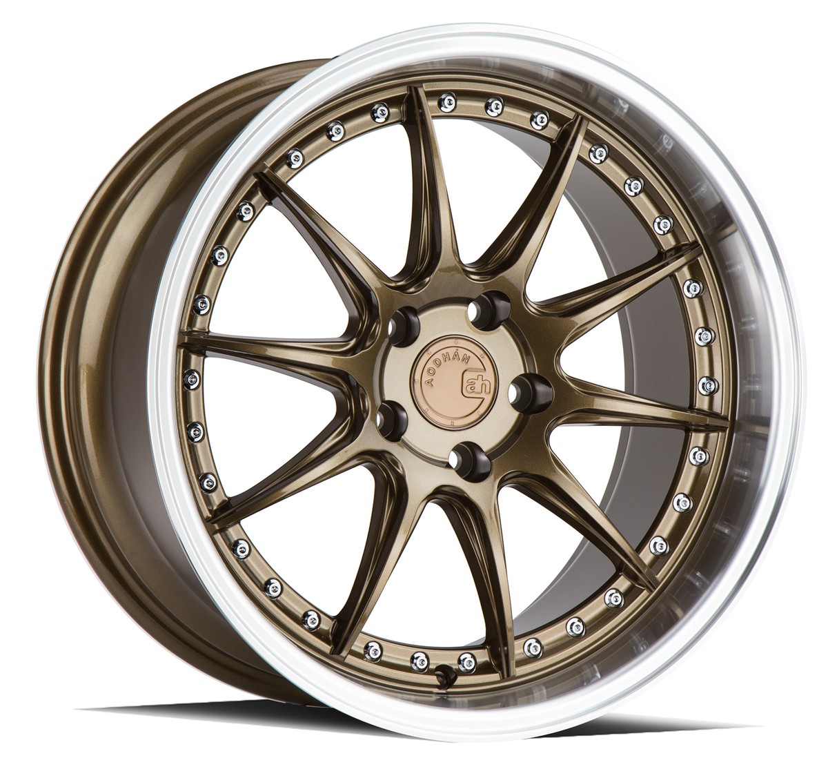 theo テオ Ayunan col.17 18x9.5/18x10.5 Aodhan DS07 5x114.3 +22|+22 Bronze Wheels