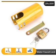 Universal Tap Faucet Lock Protective Cover Outdoors Garden Anti Theft Lockable