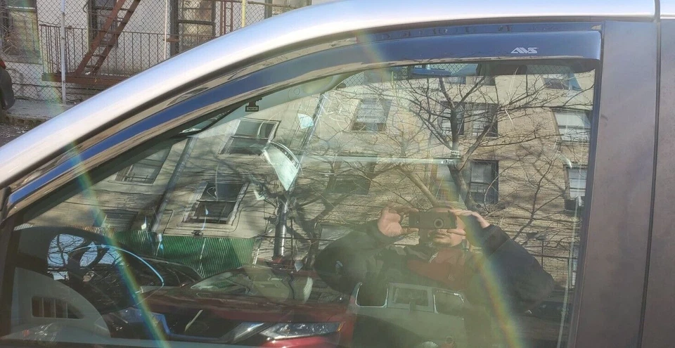 2 AVS Rain Guards Vent Visors Shade for 08-20 Dodge Grand Caravan Town & Country - Image 4 of 4