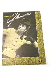 Vintage Hand Knit Glamour Magazine How To Knit Ladies Fashion Blouse Ulmann 1944