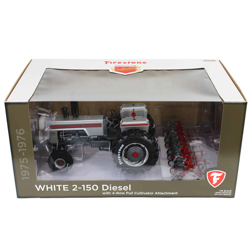 1/16 White 2-150 Diesel w/ 4-Row Rear Cultivator 2025 Firestone Series Cust-2124 - Picture 7 of 7