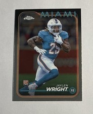 Jaylen Wright 2024 Topps Chrome Football Rookie Card #239 Miami Dolphins RC